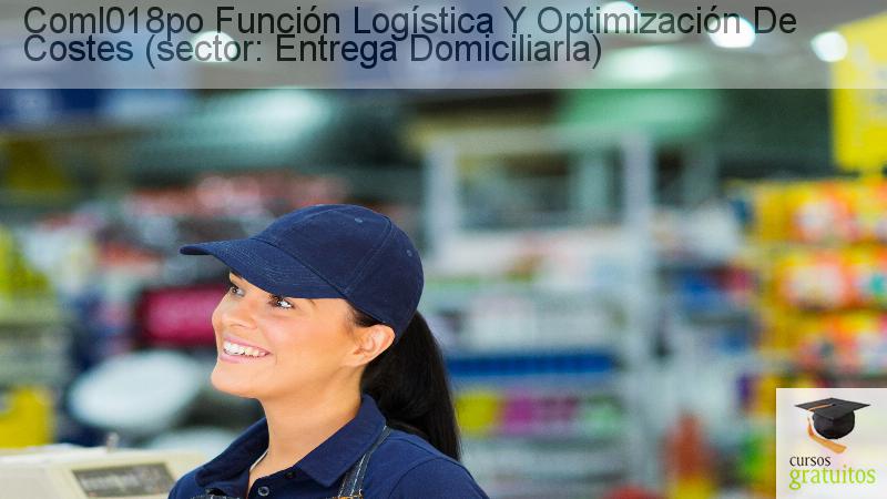 Cursos Para Trabajadores Función Logística Y Optimización De Costes (sector: Entrega Domiciliaria) Coml018po cursos gratuitos