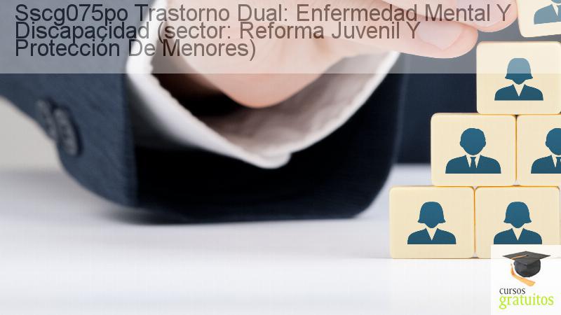 Cursos Para Trabajadores Trastorno Dual: Enfermedad Mental Y Discapacidad (sector: Reforma Juvenil Y Protección De Menores) Sscg075po cursos gratuitos