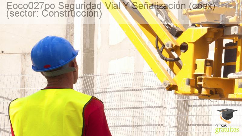 Cursos Para Trabajadores Seguridad Vial Y Señalización (coex) (sector: Construcción) Eoco027po cursos gratuitos